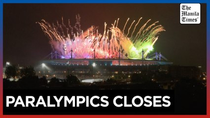 Fireworks finale brings Paris Paralympics to a close