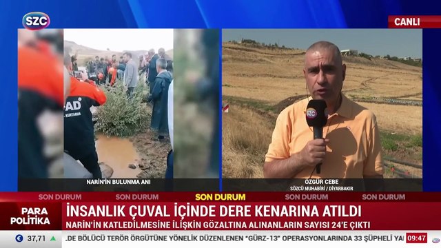 Narin'in cenazesi ailesine teslim edildi