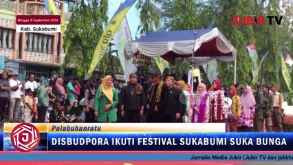 Disbudpora Ikuti Festival Sukabumi Suka Bunga 2024, Usung Tema Pejuang Pahlawan