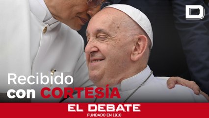 La solemne llegada del Papa Francisco a Timor Oriental