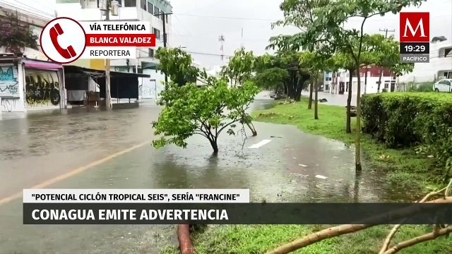 Francine' el potencial ciclón tropical, traerá fuertes lluvias en Veracruz y más estados