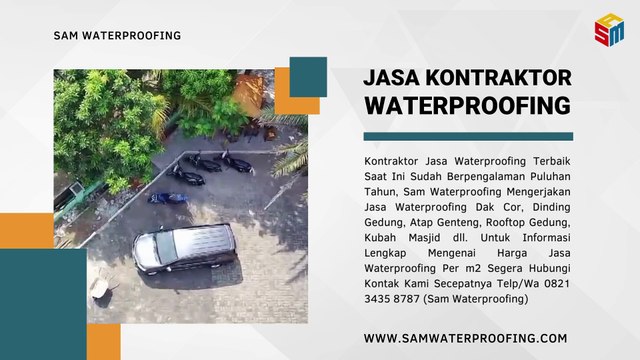 Jasa Waterproofing Dak Beton Berpengalaman di Kota Tegal Jawa Tengah