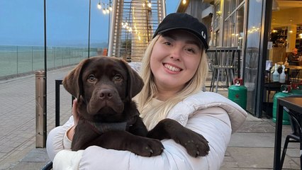 Woman reveals how she gets paid - to walk her own dog