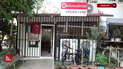 Antalya'da camide çalacak bir şey bulamayınca güvenlik kamera sistemini çaldı