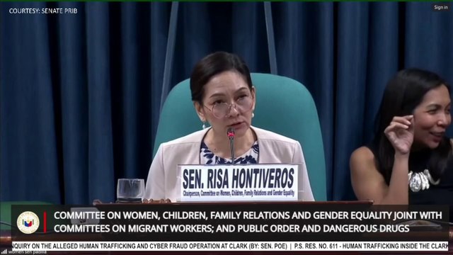 Sen. Hontiveros to Guo Hua Ping: Kahit anong subok mo, hindi mo mapapaikot ang Senado. | GMA Integrated News