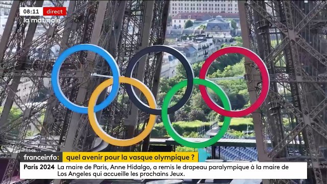Les descendants de Gustave Eiffel, opposés au maintien des anneaux olympiques sur la tour Eiffel au moins jusqu’en 2028, ont proposé que Paris puisse les transmettre symboliquement à Los Angeles d’ici à la fin 2024