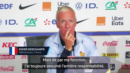 Deschamps : "Vous écrivez ce que vous voulez !"