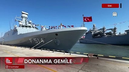 Donanma gemileri İzmir'de ziyarete açıldı