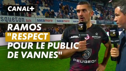 Thomas Ramos Rend Hommage au Public de Vannes 🏉