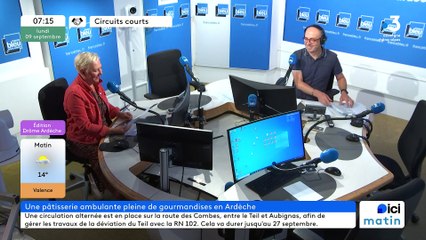 À Chassiers, Douceur sauvage, une pâtisserie ambulante, une ode aux produits locaux sur les marchés ardéchois