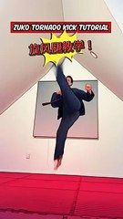Five easy steps to learn Whirlwind Kick. #kungfu