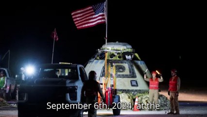 Boeing Starliner Returns Home With No Crew