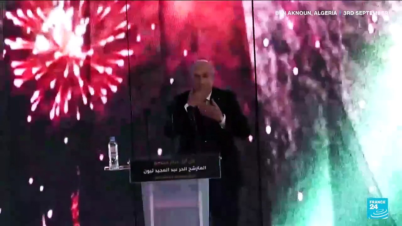 Algeria's Tebboune re-elected president for sec...