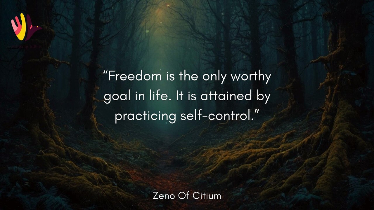Zeno of Citium Quotes | Quotes That can Change your Life | Thinking Tidbits