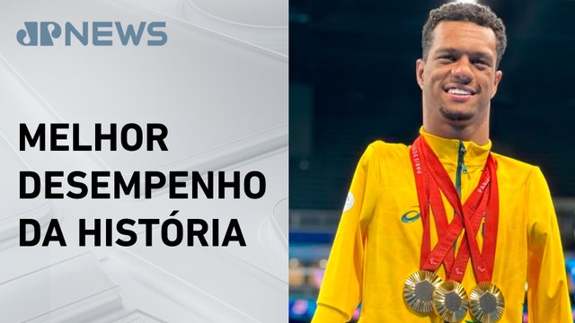 Brasil termina em 5º lugar no quadro de medalhas dos Jogos Paralímpicos de Paris 2024