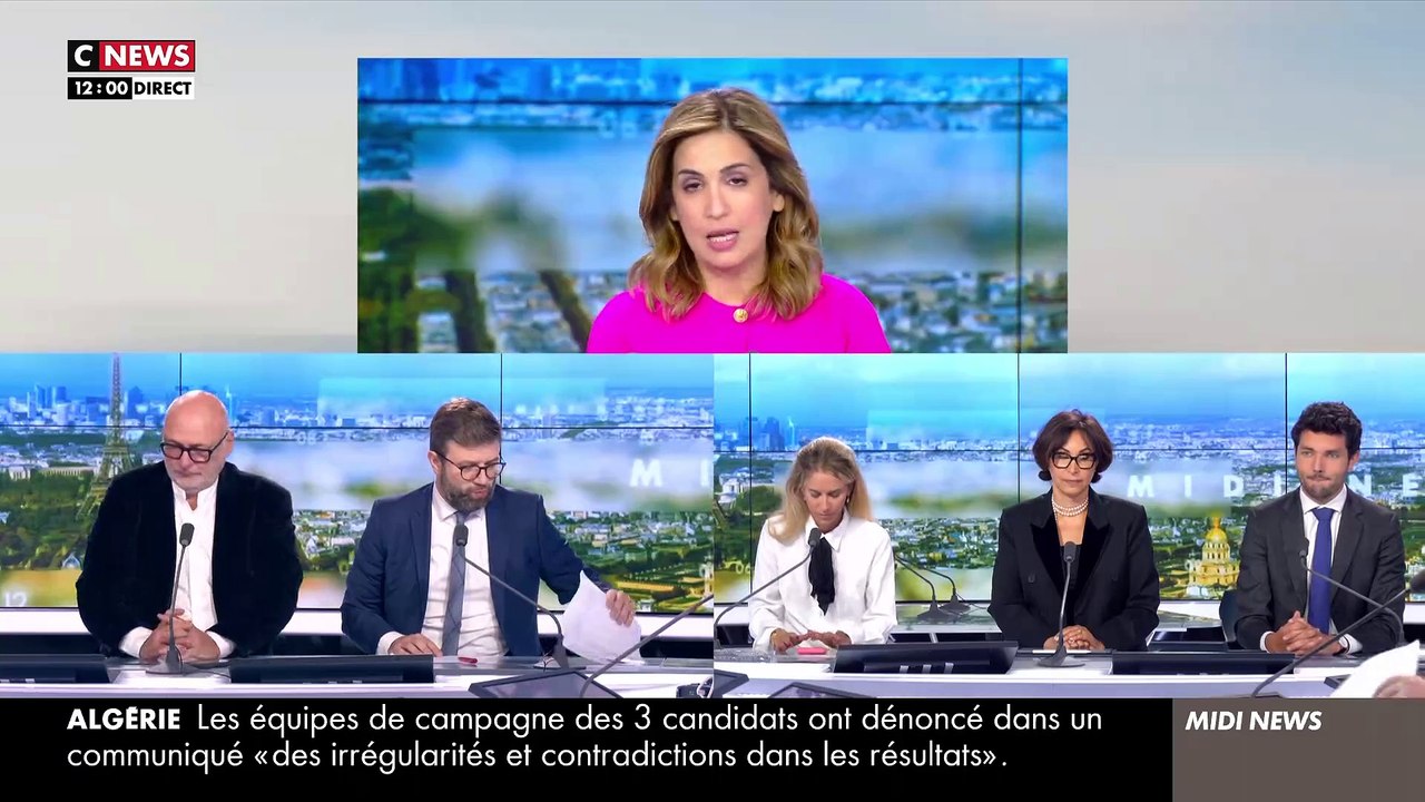 La journaliste Sonia Mabrouk était de retour ce midi à la présentation de "Midi News" sur CNews, après une absence de plusieurs mois pour son congé maternité: "Je suis vraiment ravie de vous retrouver" - VIDEO