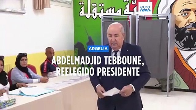 Denuncias por irregularidades en la reeleción de Abdelmadjid Tebboune como presidente de Argelia
