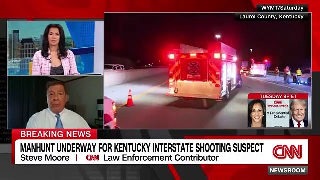 Manhunt Underway For Kentucky Interstate Shooting Suspect
