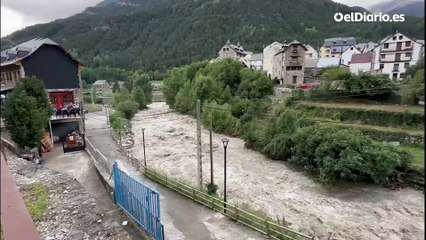 Los efectos del paso de la DANA por Aragón