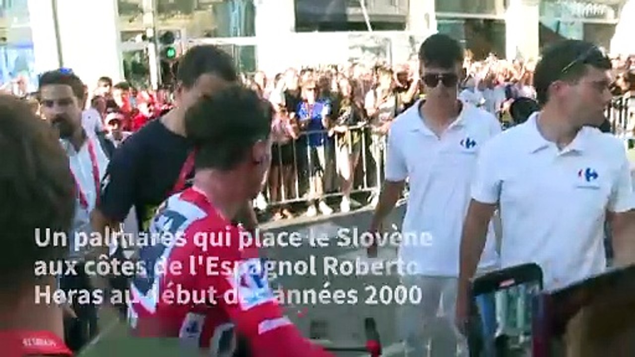 Roglic "tout simplement heureux" après sa quatr...