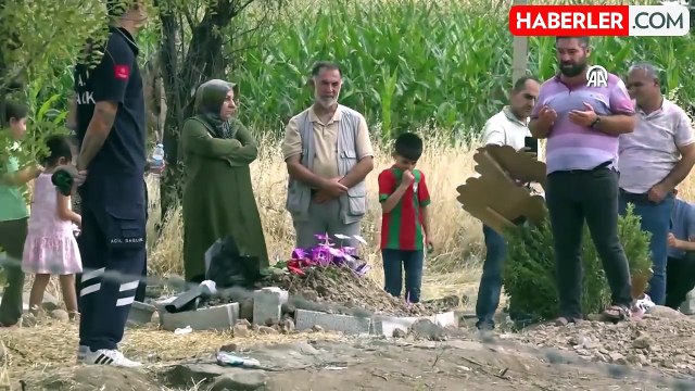 8 yaşındaki Narin'in mezarı! Hayatta olsaydı bugün okula başlayacaktı