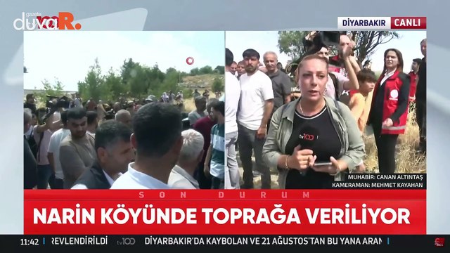 Narin Güran'ın cenazesinde gazetecilere sözlü saldırı