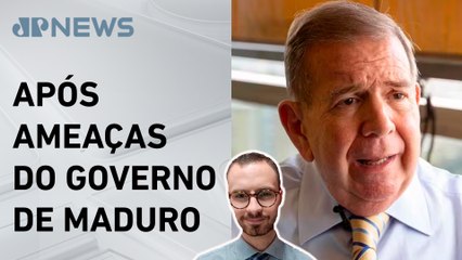 Edmundo González chega à Espanha para asilo político; Neitzke comenta