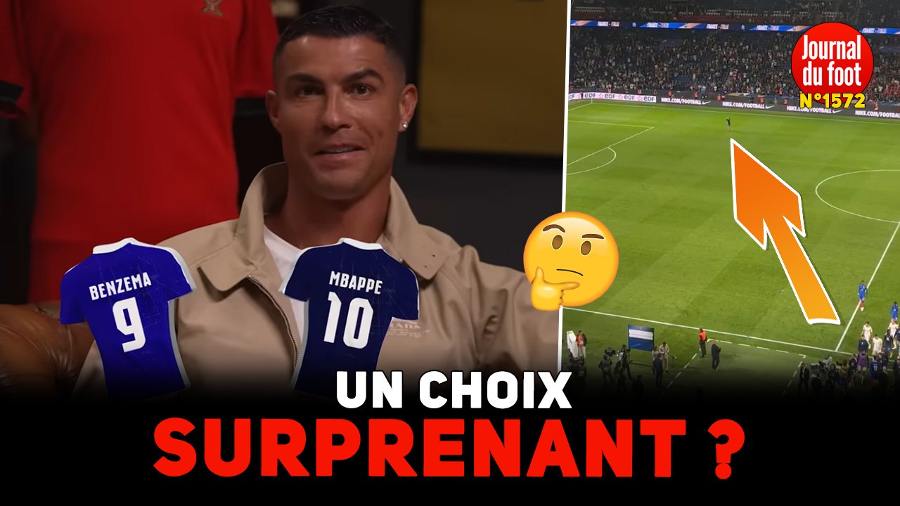 BENZEMA ou MBAPPÉ ? Le choix SURPRENANT de Cristiano RONALDO !