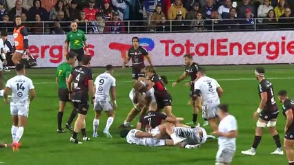 TOP 14 - Essai de Alexandre ROUMAT (ST) - RC Vannes - Stade Toulousain