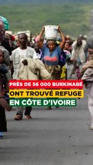 Le nombre de réfugiés Burkinabè en Côte d'Ivoire est en pleine croissance