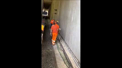 Il cantiere sulla ferrovia Sulmona-L'Aquila e il servizio sostitutivo con i bus
