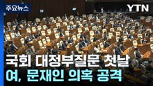 야당 "김건희 여사, 국정농단"...여당 "문재인, 캥거루 게이트" / YTN