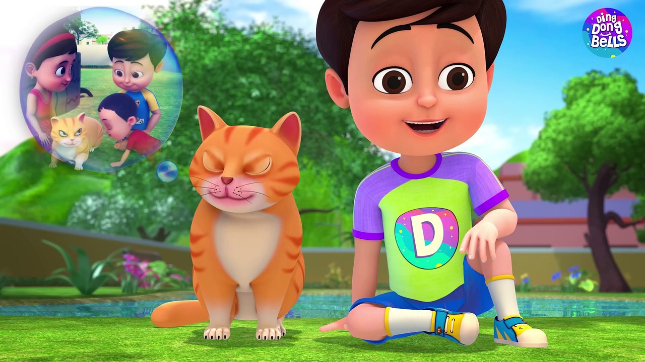 Meow meow cartoon songs  + More Hindi & Hindi Rhymes for Children  Ding Dong Bells - 2160