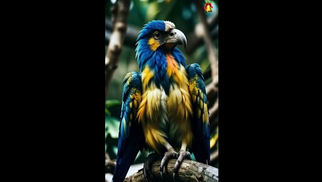 AI Creature Creations: Merging Birds and Beasts