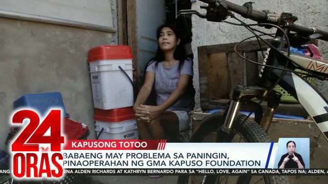 Kapusong Totoo: Babaeng malabo ang mata, pinaoperhan; libreng arm & hand prosthesis; GMAKF namahagi ng school supplies | 24 Oras