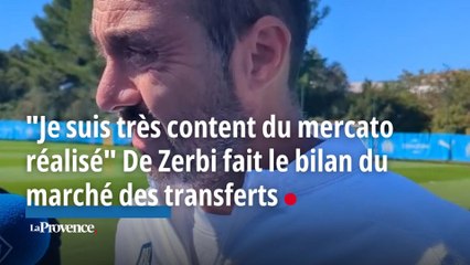 "Je suis très content du mercato réalisé" De Zerbi fait le bilan du marché des transferts