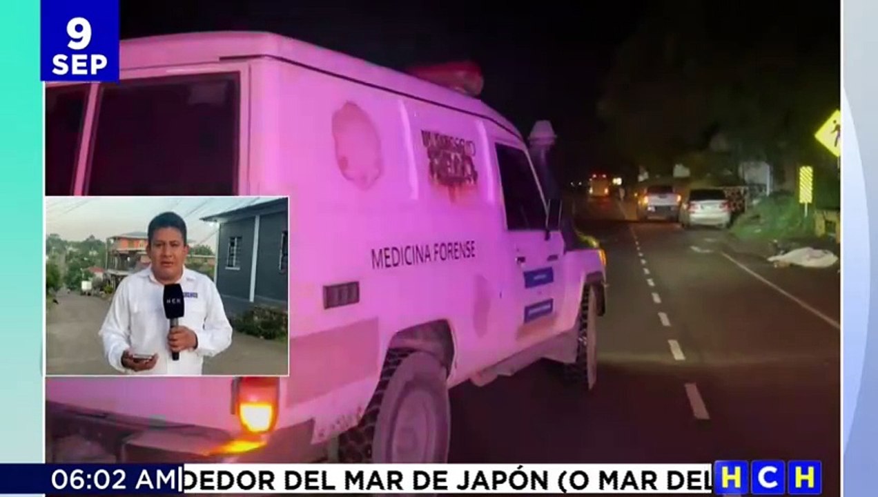 Hombre muere arrollado por bus al intentar cruzar la CA-5 en Yojoa ...
