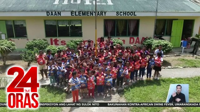 Mahigit 2,000 anak ng mga mangingisda at magsasaka sa Aborlan, Palawan nakatanggap ng school supplies mula sa GMAKF (August 30, 2024 report) | 24 Oras