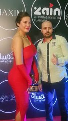 Ferkesh Tv - صاحبة الفستان الأحمر جننت الناس فى مهرجان همسة (HD)