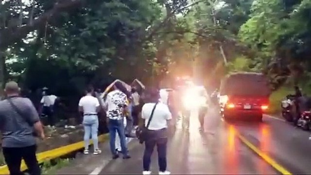 Varios heridos durante accidente de tránsito en la carretera Casabito-Constanza 1/2