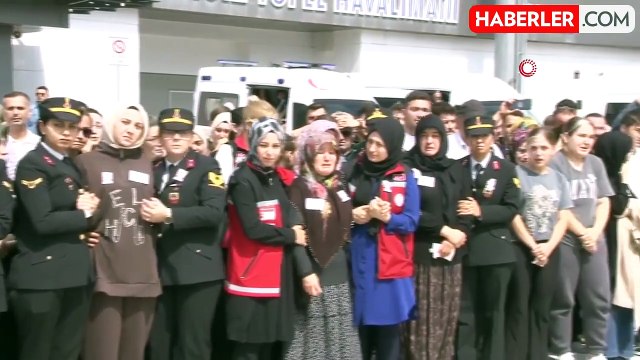 Şehidin eşi: Ben söz verdim ağlamayacağım