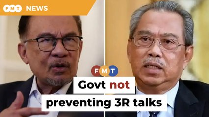 Download Video: Anwar denies claims govt preventing 3R-related discussions