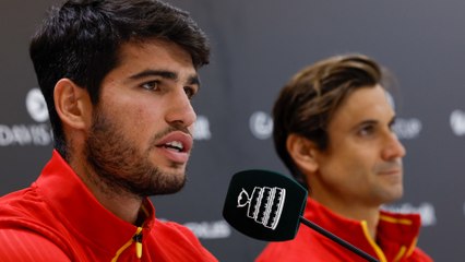 Carlos Alcaraz juega la Copa Davis: "Mentalmente estoy motivado"
