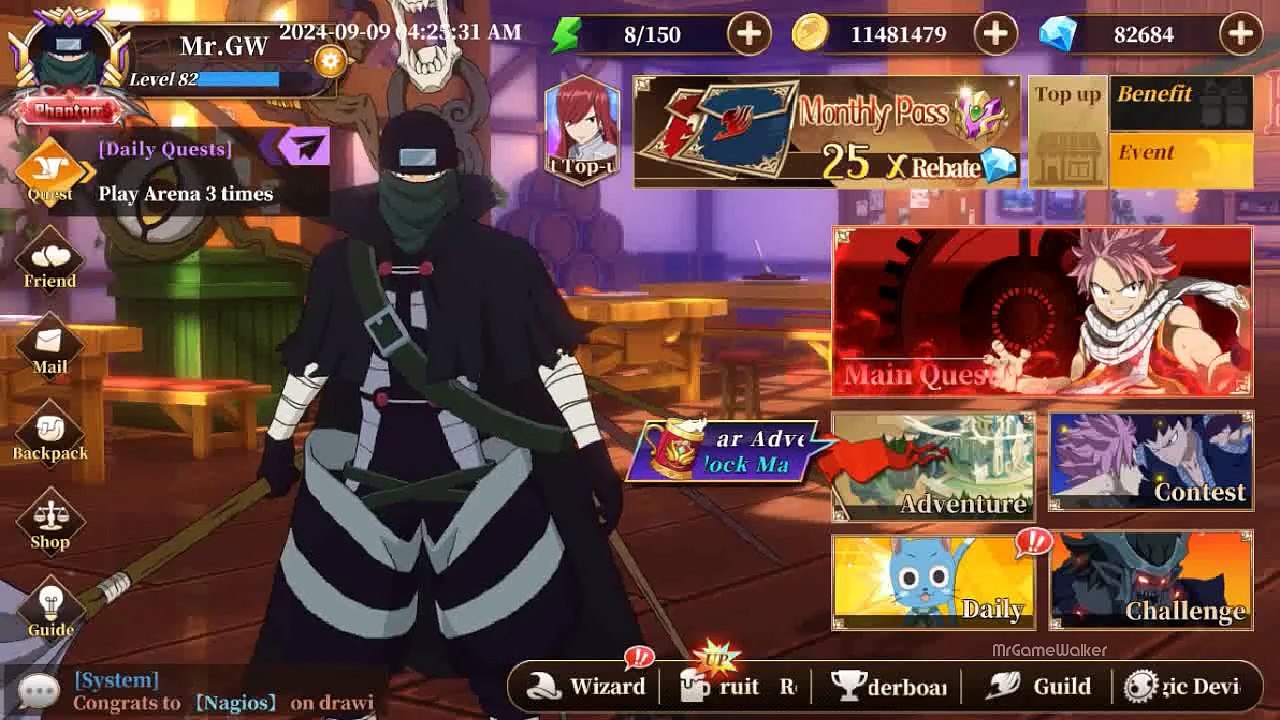 Fairy Tail: Fierce Fight Gameplay (Android/IOS) [No Commentary] Tower of Heaven 09/09/2024