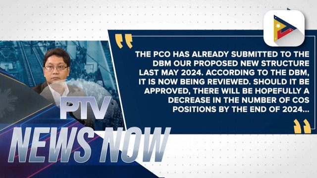 Newly appointed PCO Chief Cesar Chavez, plans to regularize COS workers in the department by 2025