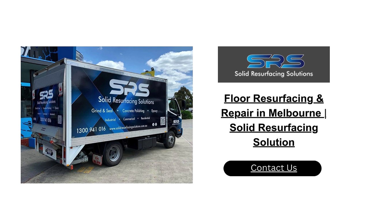 Floor Resurfacing & Repair in Melbourne  Solid Resurfacing Solution .