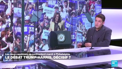 Présidentielle américaine : quels sont les enjeux du débat Trump-Harris ?