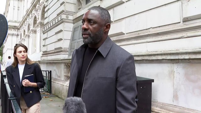 Idris Elba 'work begins now' to tackle knife crime