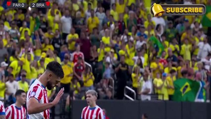 Brazil vs Paraguay 4-1 - All Goals & Highlights - 2024