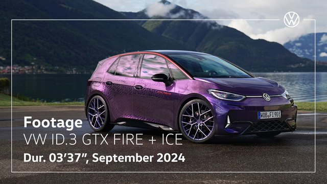 One-off: Volkswagen ID.3 GTX FIRE+ICE at the VW ID. Meeting Locarno 2024